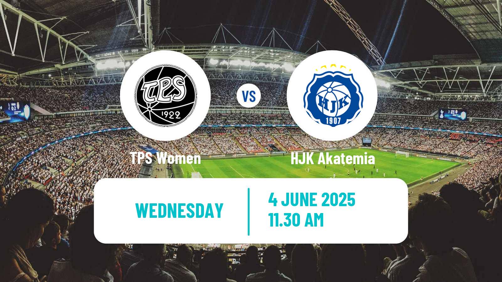 Soccer Finnish Ykkonen Women TPS - HJK Akatemia