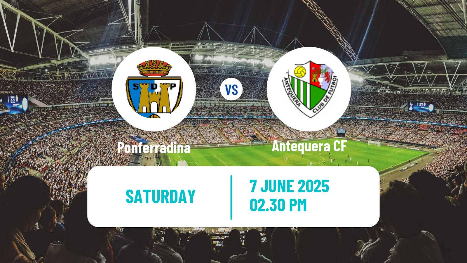 Soccer Spanish Primera RFEF Group 1 Ponferradina - Antequera