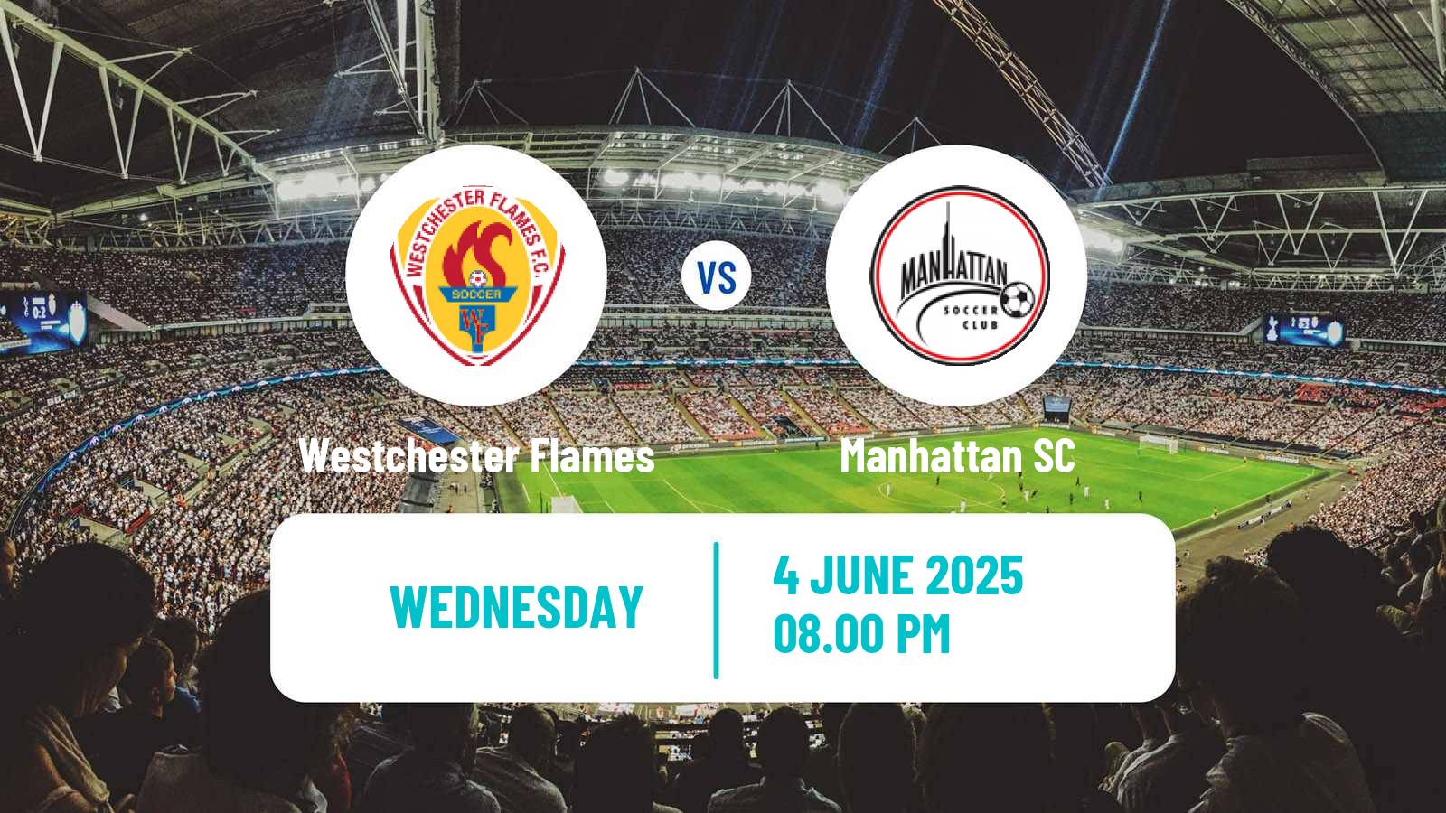 Soccer USL League Two Westchester Flames - Manhattan
