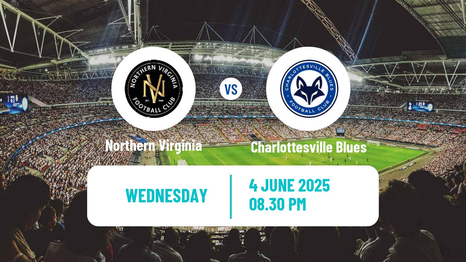 Soccer USL League Two Northern Virginia - Charlottesville Blues
