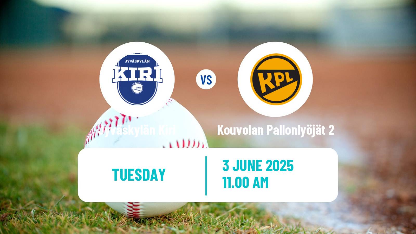 Pesapallo Finnish Ykköspesis Jyväskylän Kiri - Kouvolan Pallonlyöjät 2