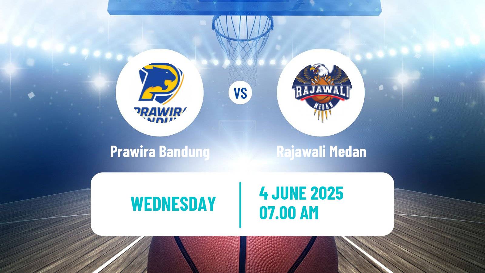 Basketball Indonesian IBL Prawira Bandung - Rajawali Medan