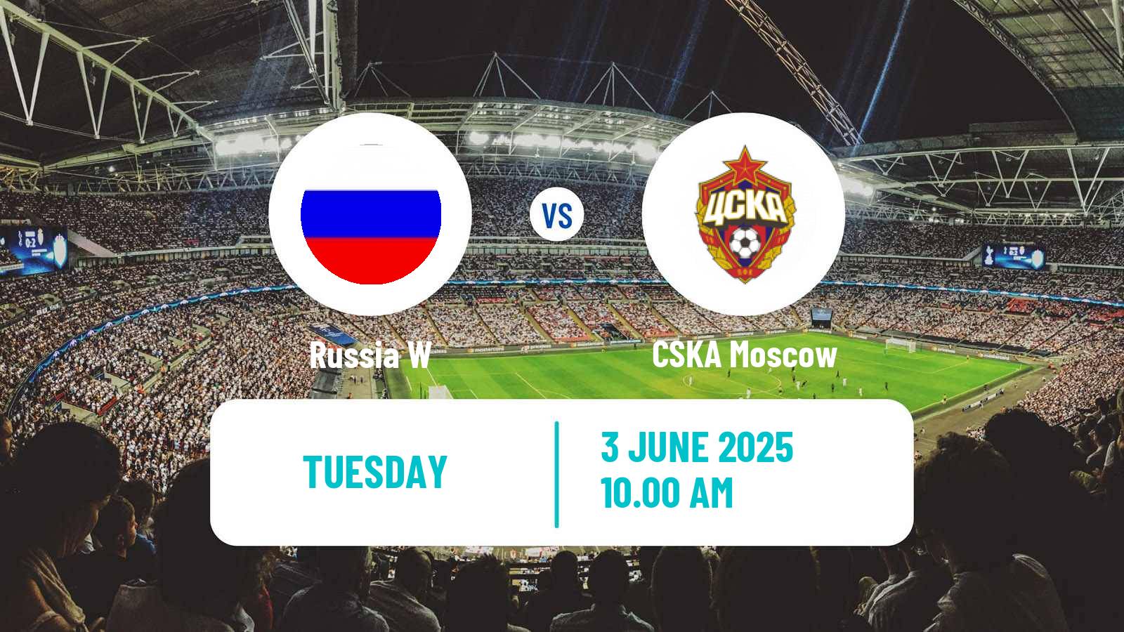 Soccer Friendly International Women Russia W - CSKA Moscow