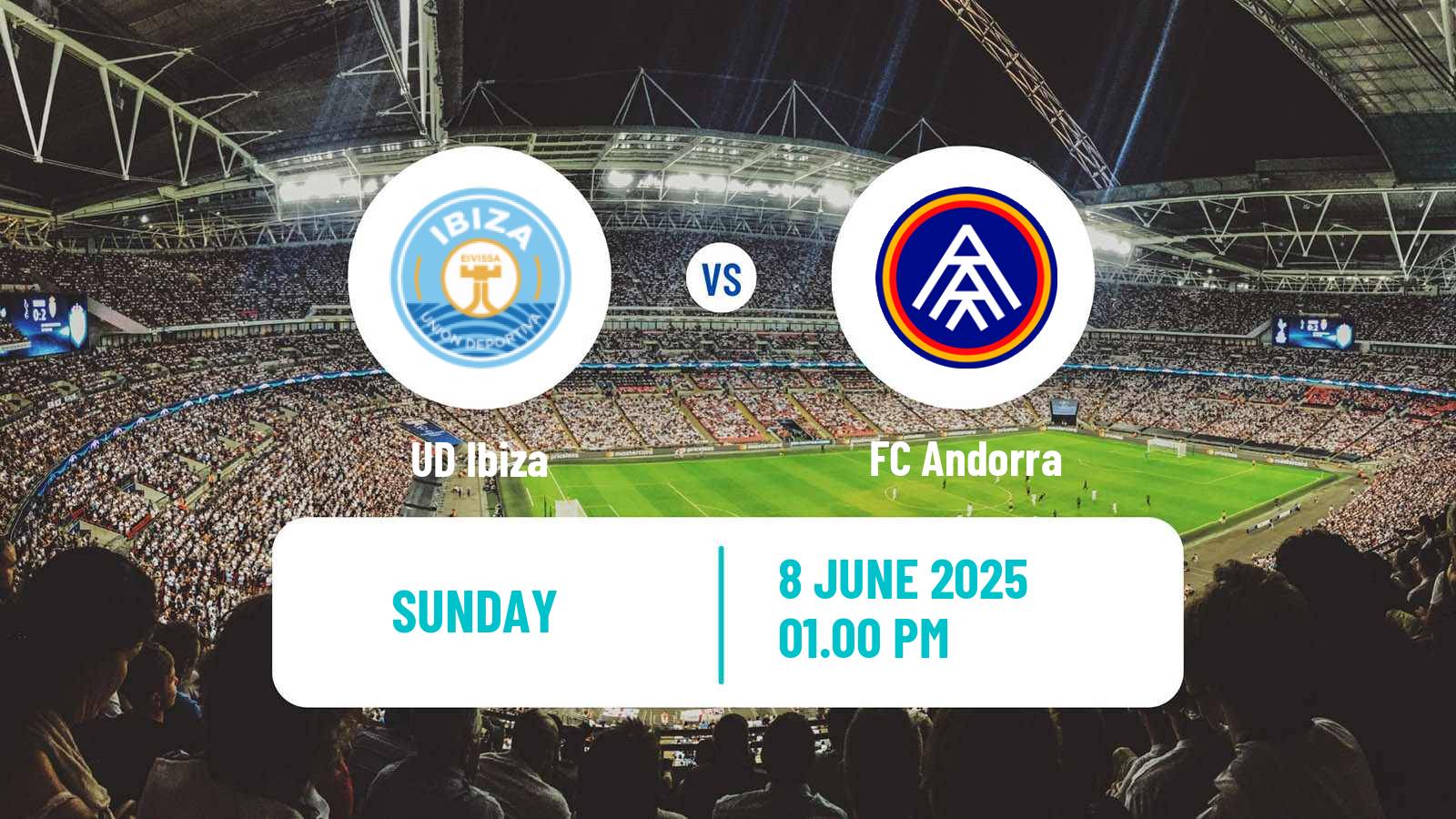 Soccer Spanish Primera RFEF Group 1 Ibiza - FC Andorra