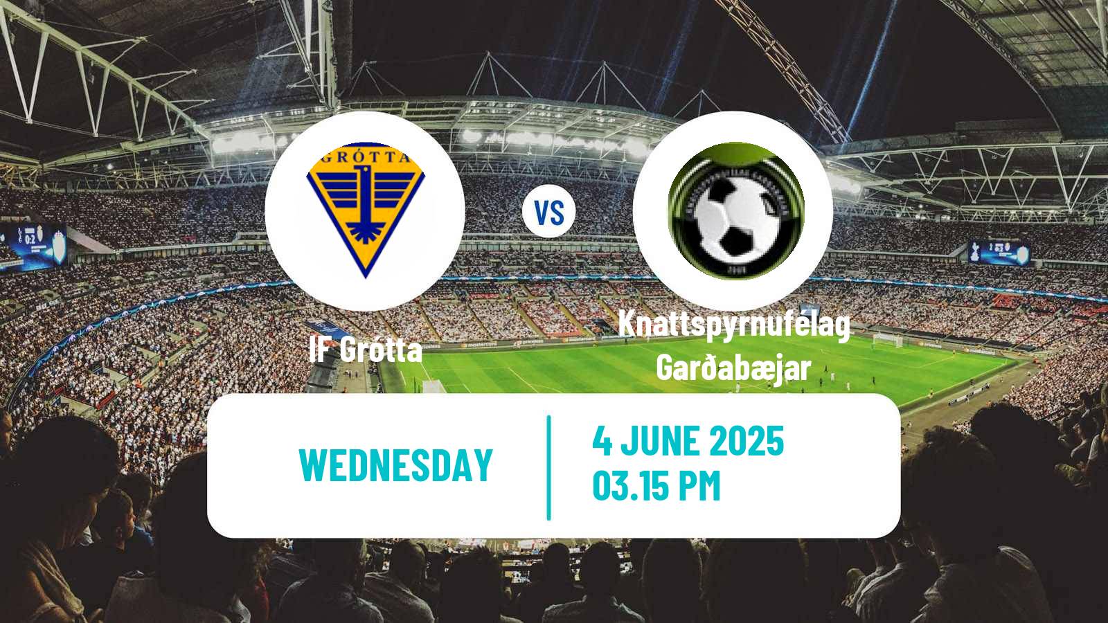 Soccer Icelandic Division 2 Grótta - Knattspyrnufélag Garðabæjar