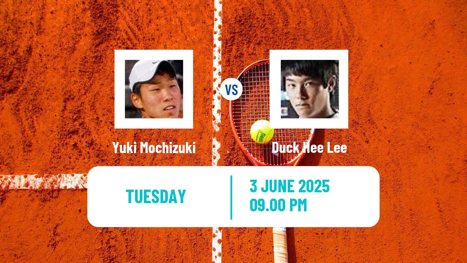 Tennis ITF M25 Changwon Men Yuki Mochizuki - Duck Hee Lee