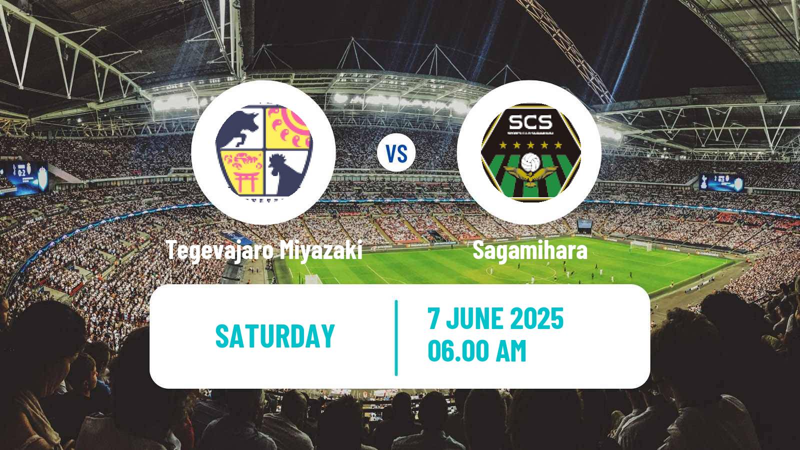 Soccer Japan J3 League Tegevajaro Miyazaki - Sagamihara