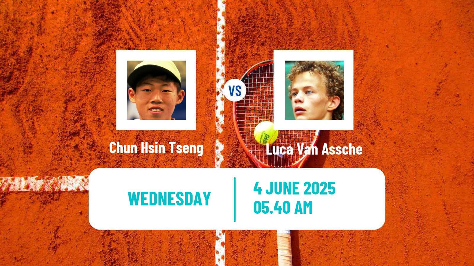Tennis Prostejov Challenger Men Chun Hsin Tseng - Luca Van Assche