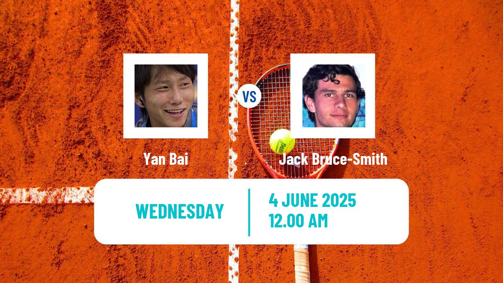 Tennis ITF M15 Luan 7 Men Yan Bai - Jack Bruce-Smith