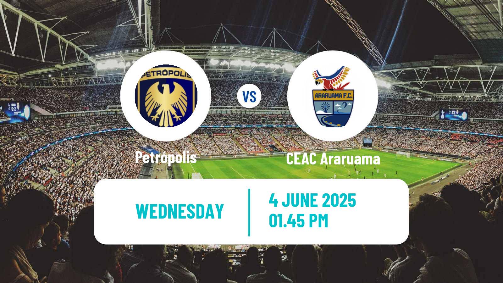 Soccer Brazilian Campeonato Carioca 2 Petrópolis - CEAC Araruama
