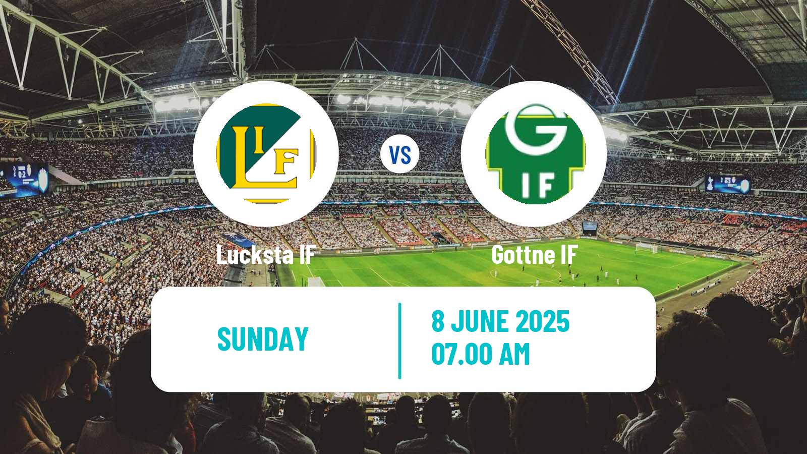 Soccer Swedish Division 2 - Norrland Lucksta - Gottne