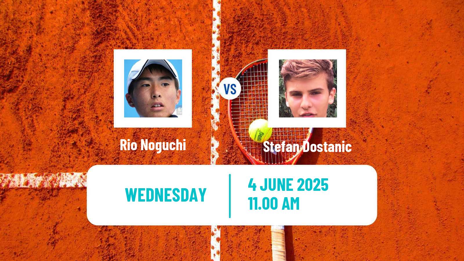 Tennis Tyler Challenger Men Rio Noguchi - Stefan Dostanic