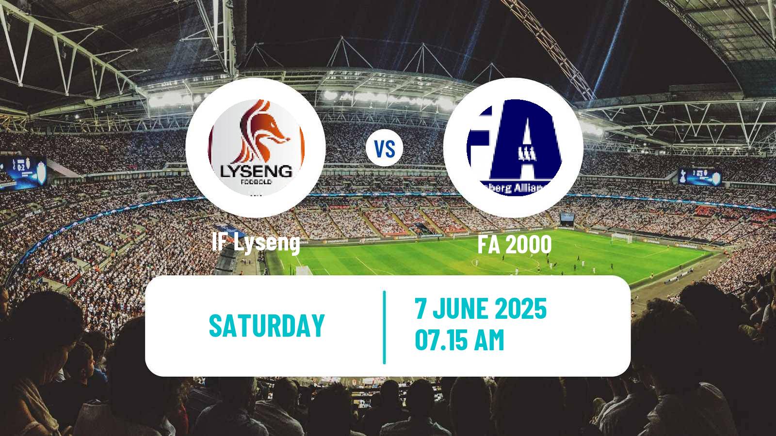 Soccer Danish 3 Division Lyseng - FA 2000