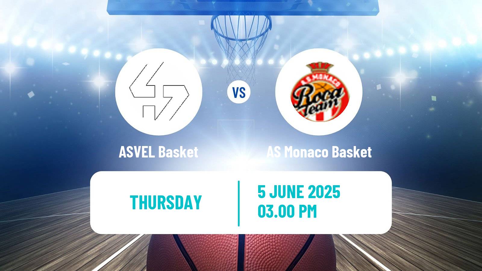 Basketball French LNB ASVEL Basket - AS Monaco Basket