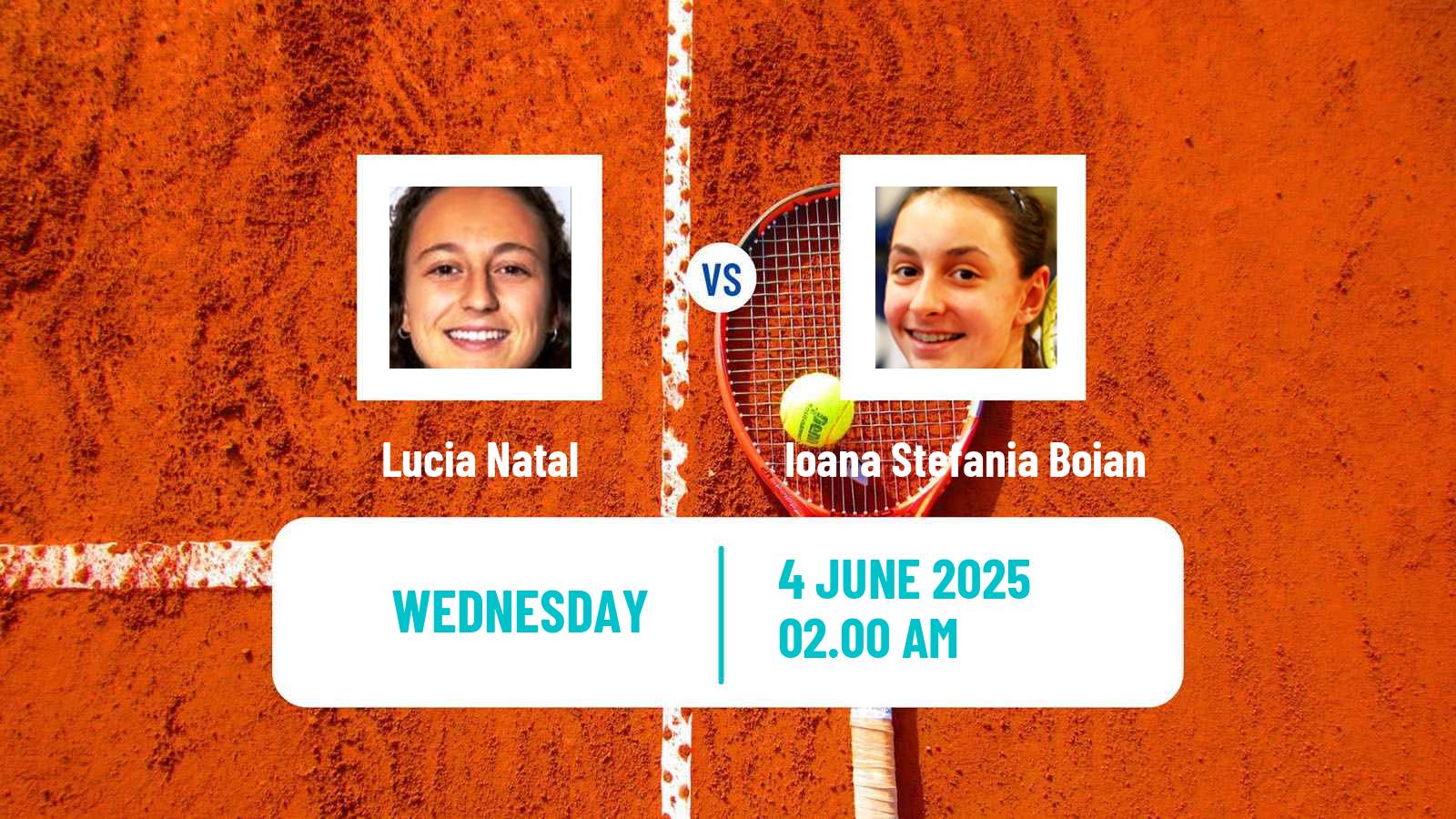 Tennis ITF W15 Focsani Women Lucia Natal - Ioana Stefania Boian