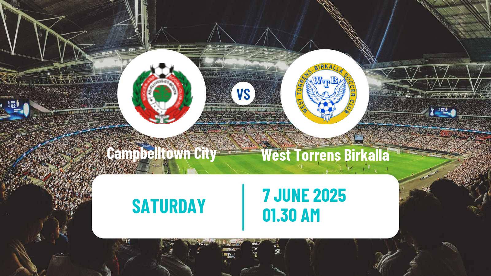 Soccer Australian NPL South Australian Campbelltown City - West Torrens Birkalla