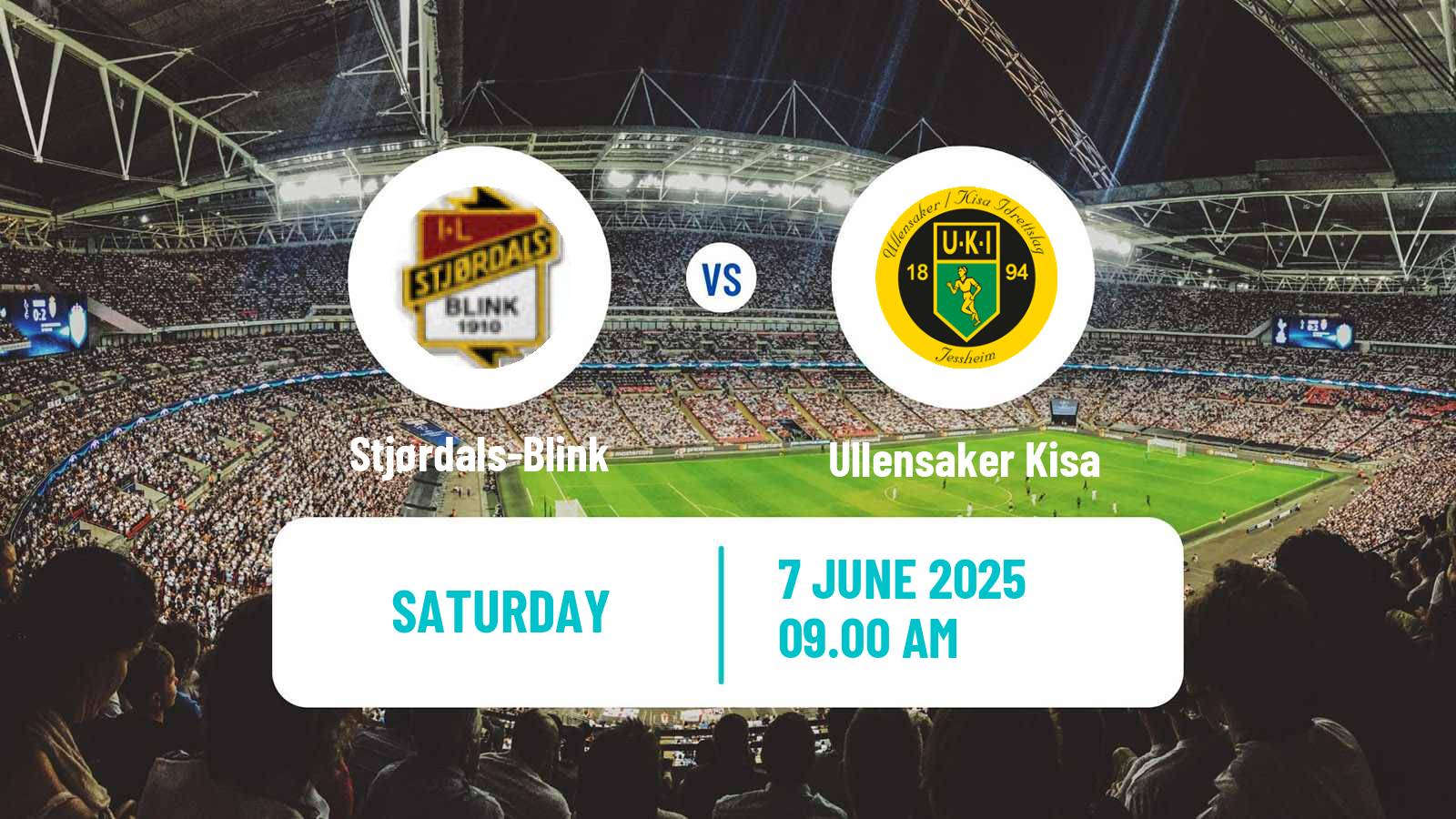 Soccer Norwegian Division 2 - Group 2 Stjørdals-Blink - Ullensaker Kisa
