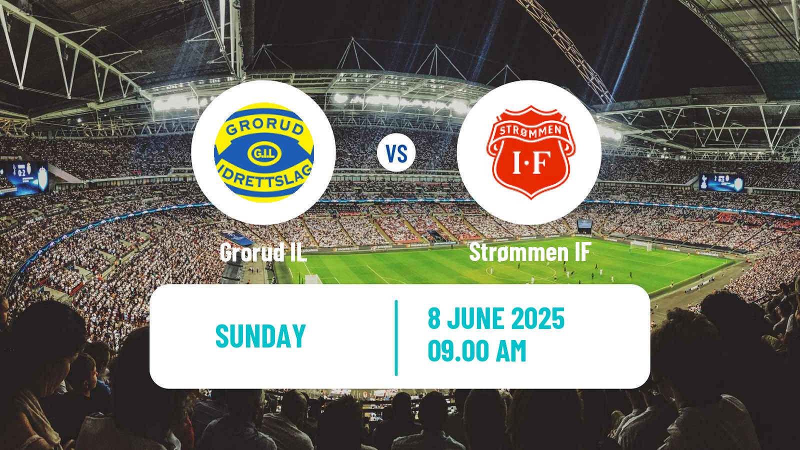 Soccer Norwegian Division 2 - Group 2 Grorud - Strømmen