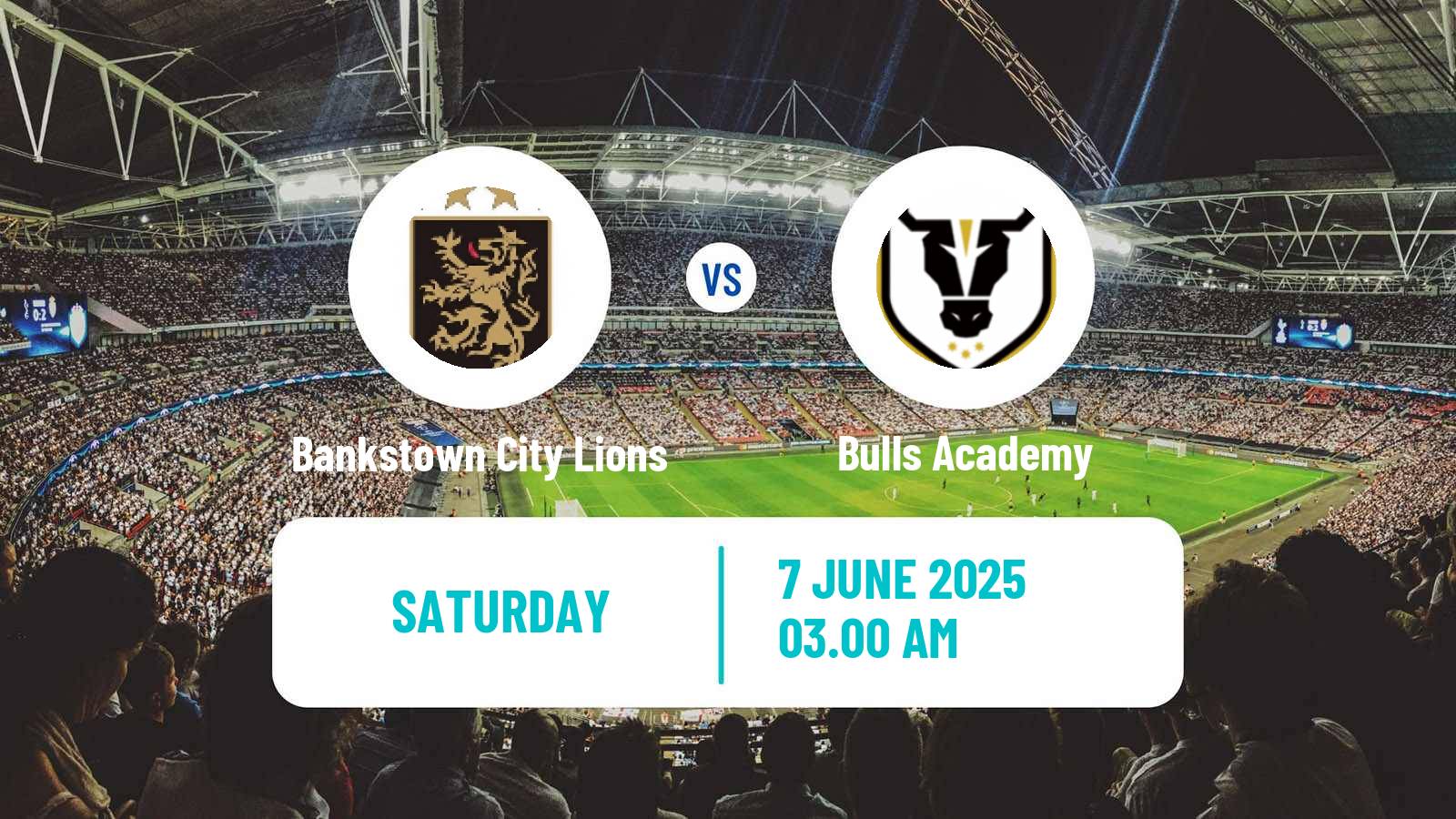 Soccer Australian NSW League One Bankstown City Lions - Bulls Academy