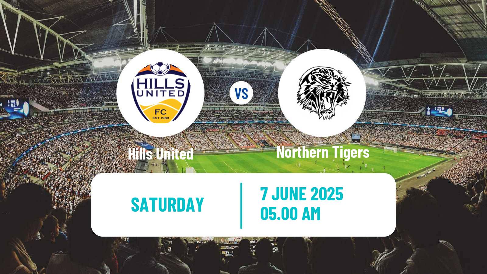 Soccer Australian NSW League One Hills United - Northern Tigers