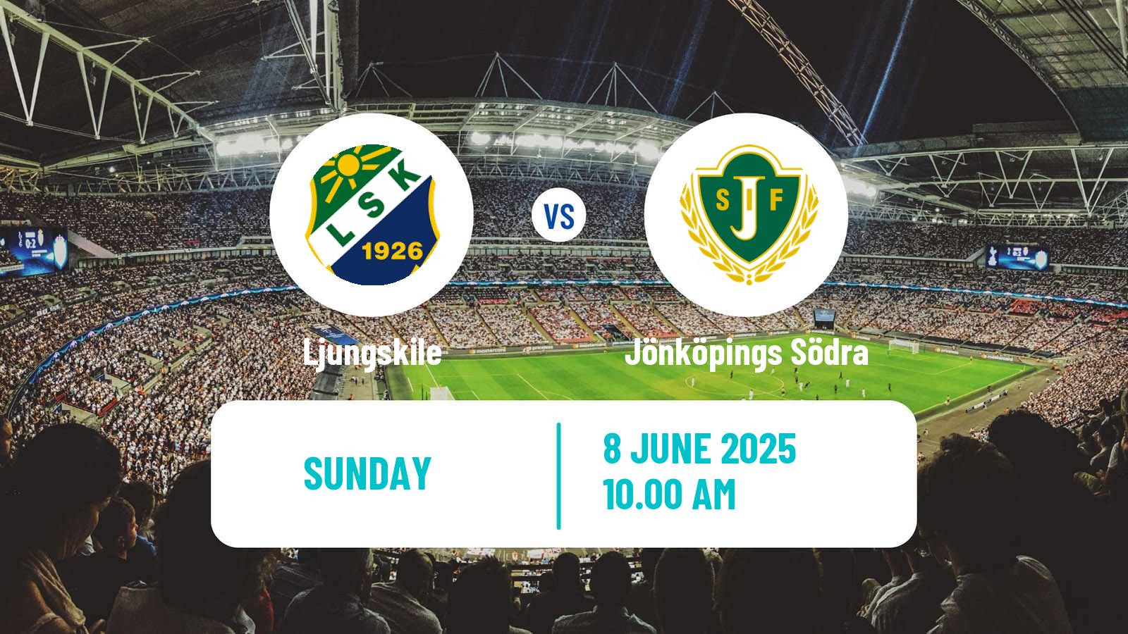 Soccer Swedish Division 1 Södra Ljungskile - Jönköpings Södra