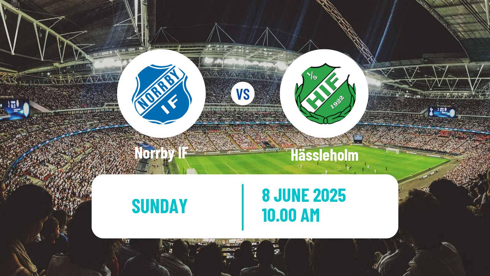 Soccer Swedish Division 1 Södra Norrby - Hässleholm