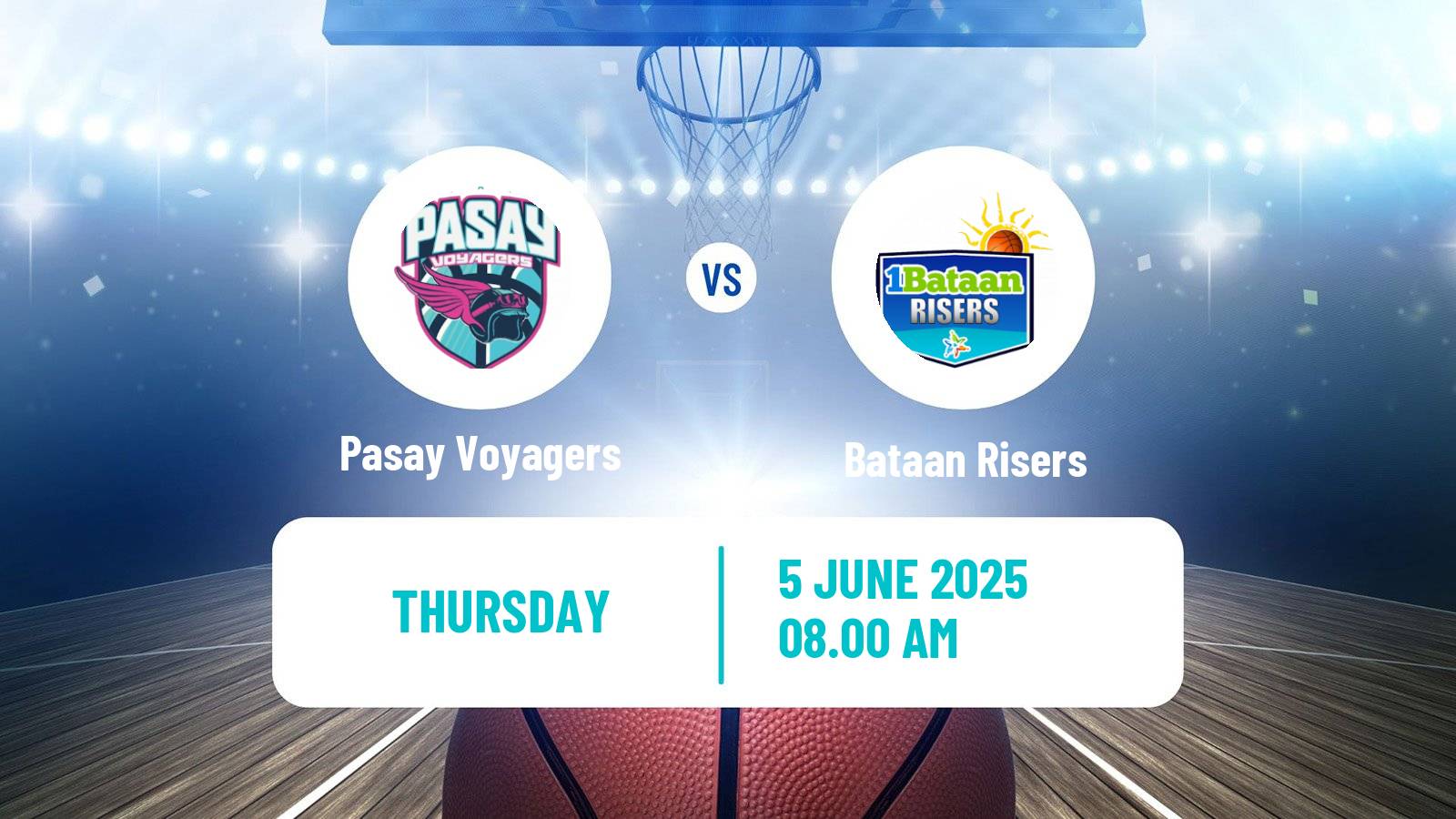 Basketball Philippines MBPL  Pasay Voyagers - Bataan Risers