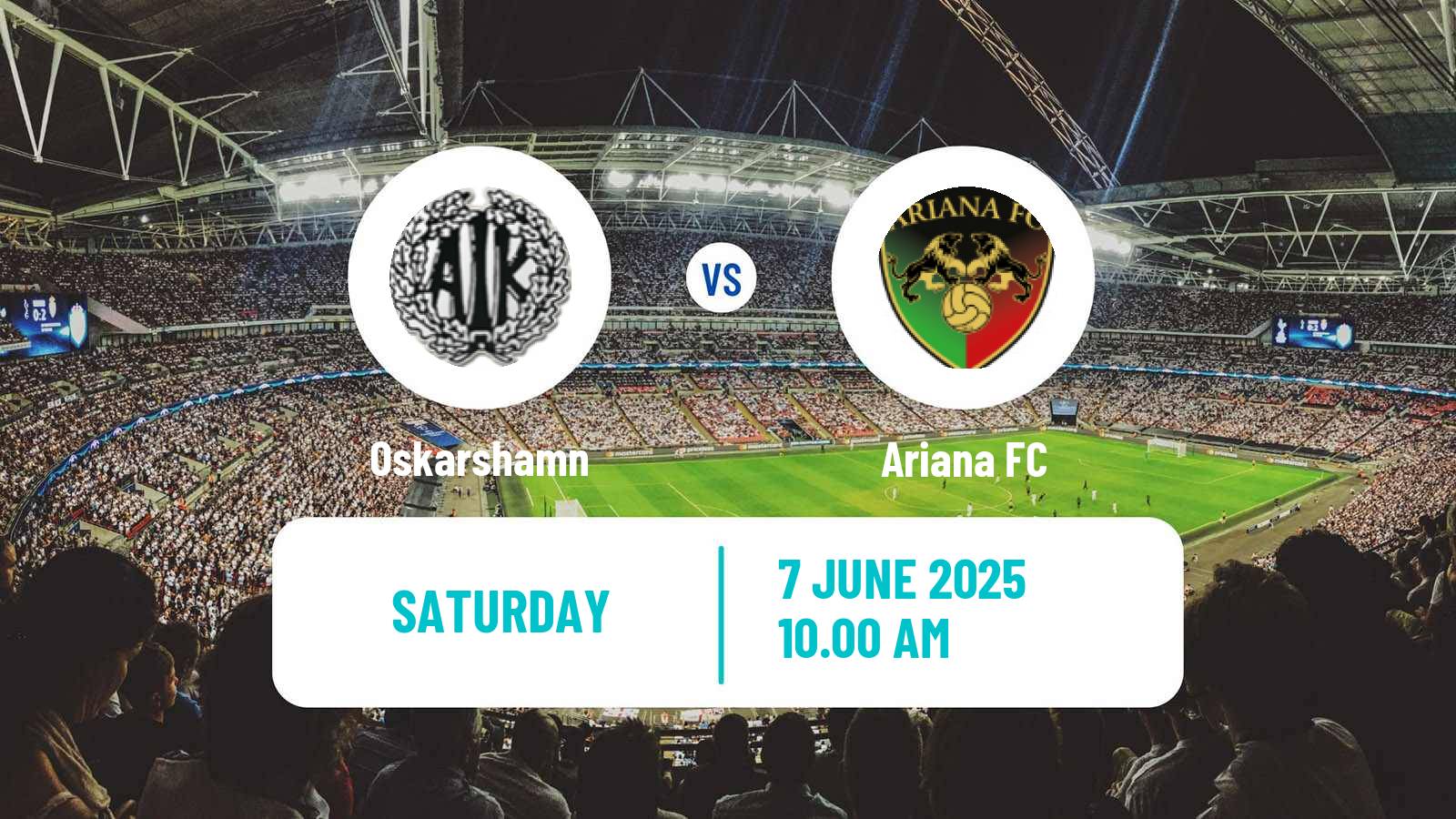 Soccer Swedish Division 1 Södra Oskarshamn - Ariana