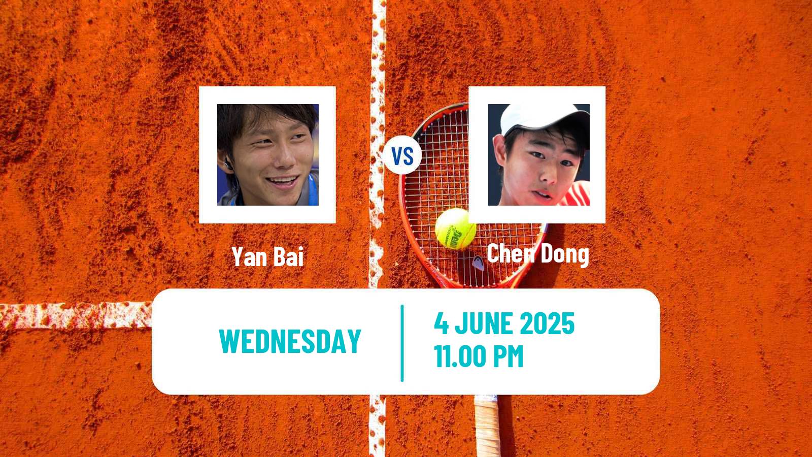 Tennis ITF M15 Luan 7 Men Yan Bai - Chen Dong