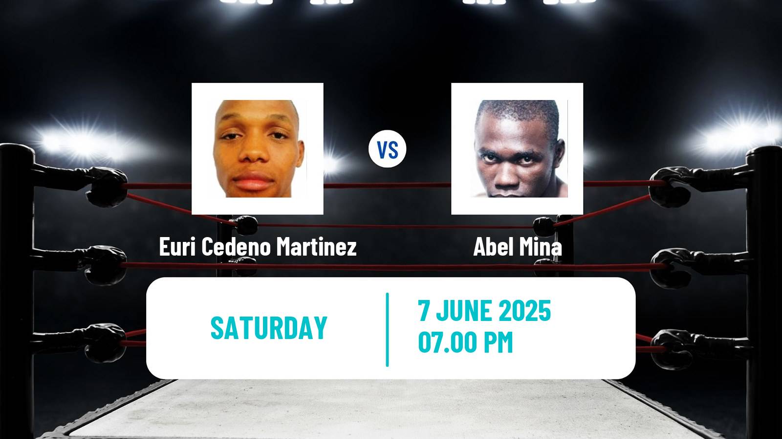 Boxing Middleweight Others Matches Men Euri Cedeno Martinez - Abel Mina