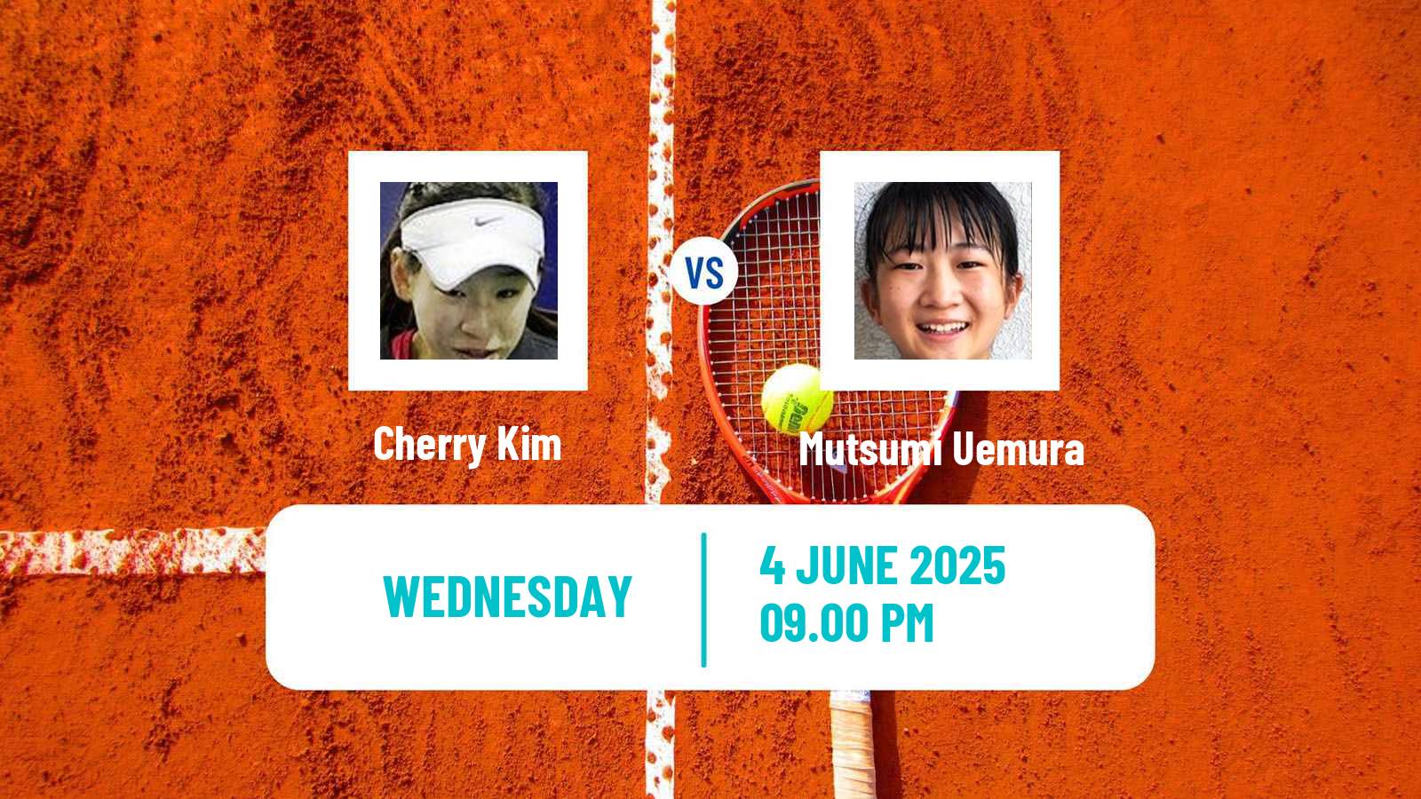 Tennis ITF W15 Osaka Women Cherry Kim - Mutsumi Uemura