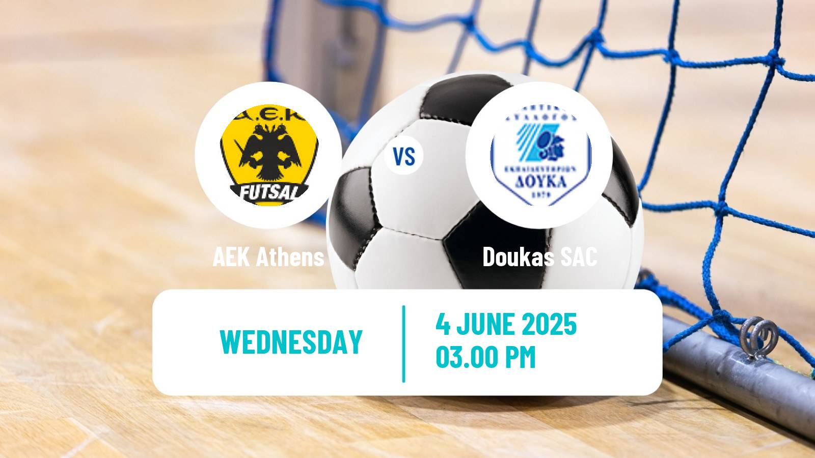 Futsal Greek Super League Futsal AEK Athens - Doukas