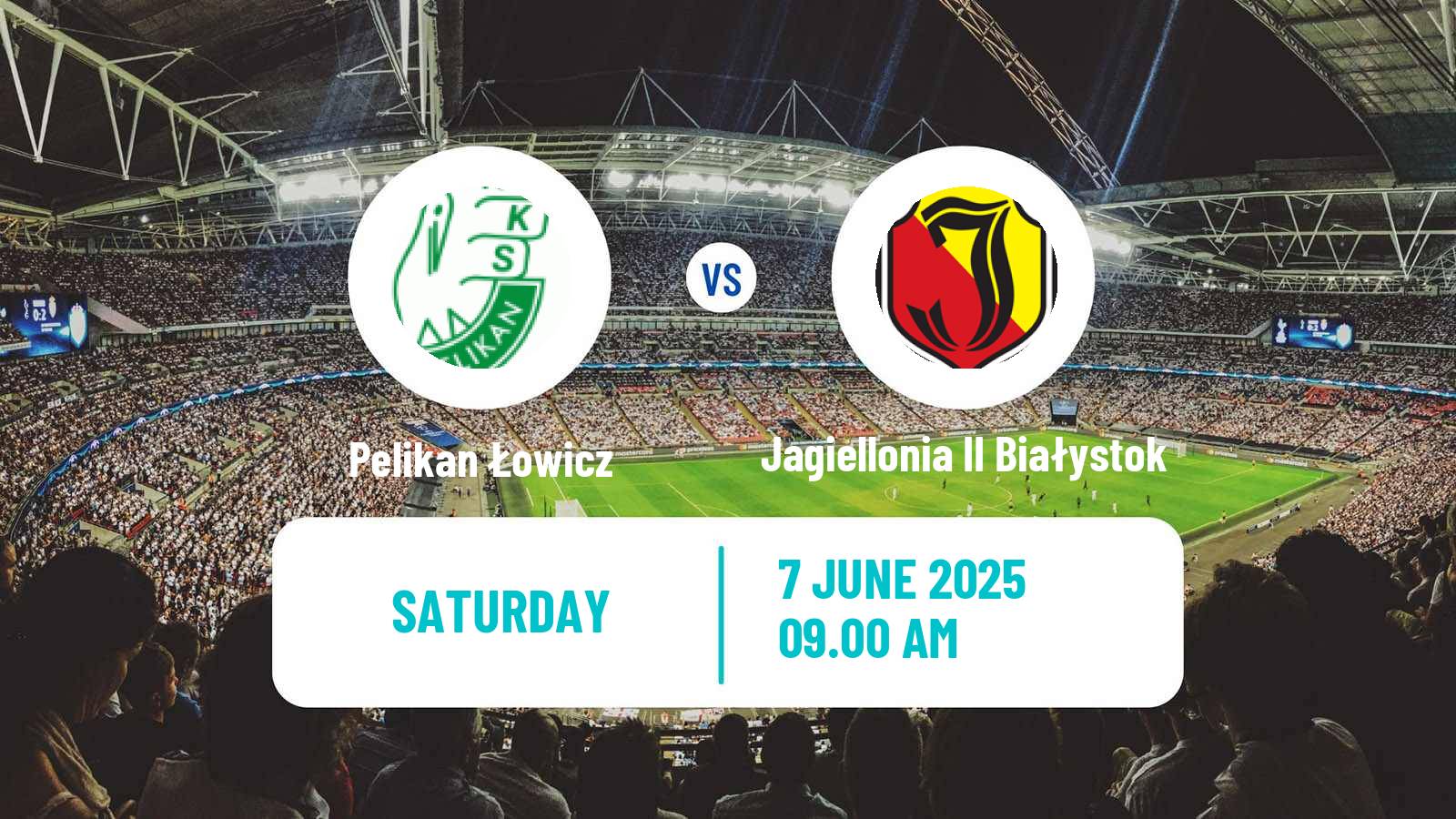 Soccer Polish Division 3 - Group I Pelikan Łowicz - Jagiellonia II Białystok