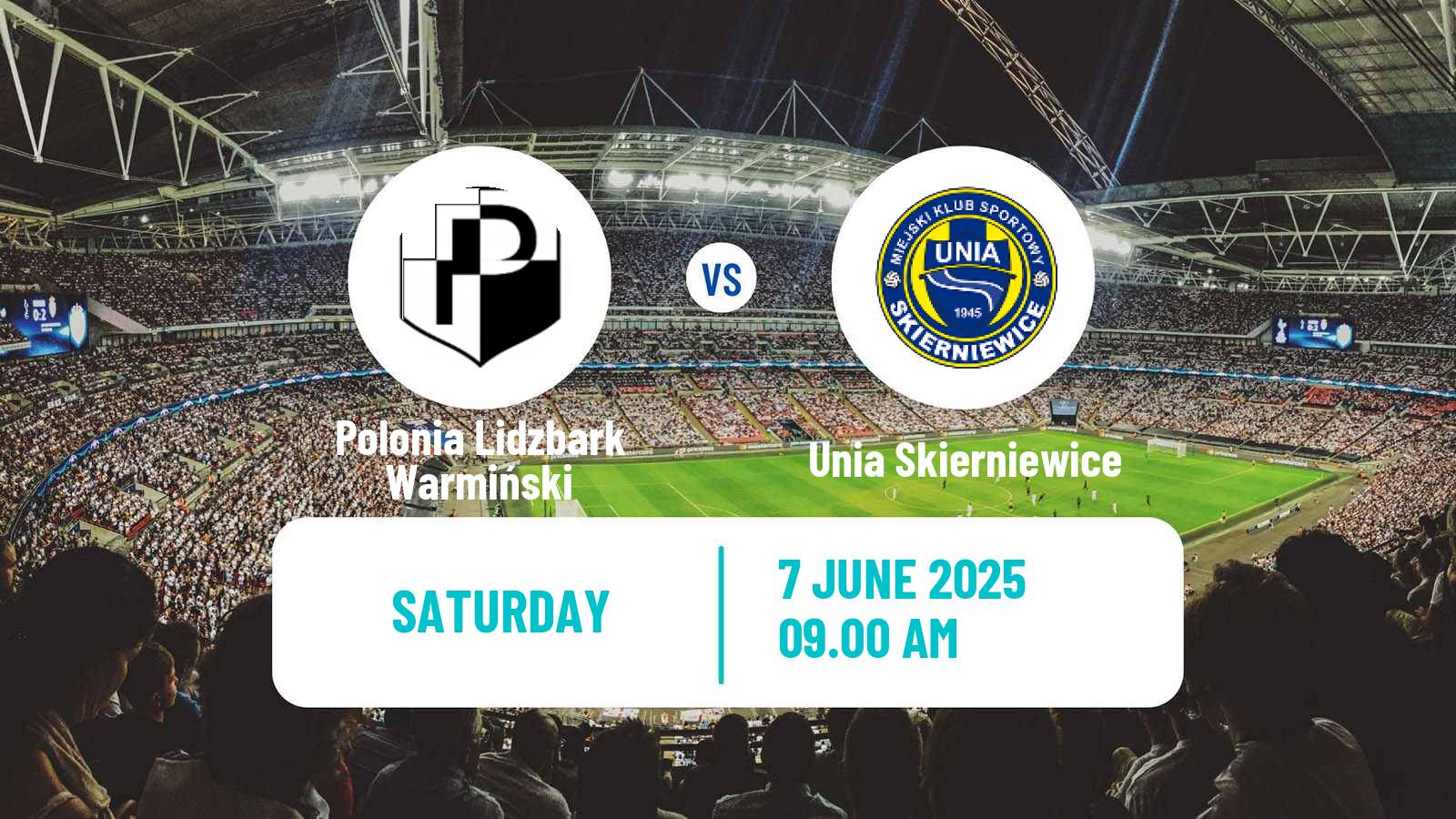 Soccer Polish Division 3 - Group I Polonia Lidzbark Warmiński - Unia Skierniewice