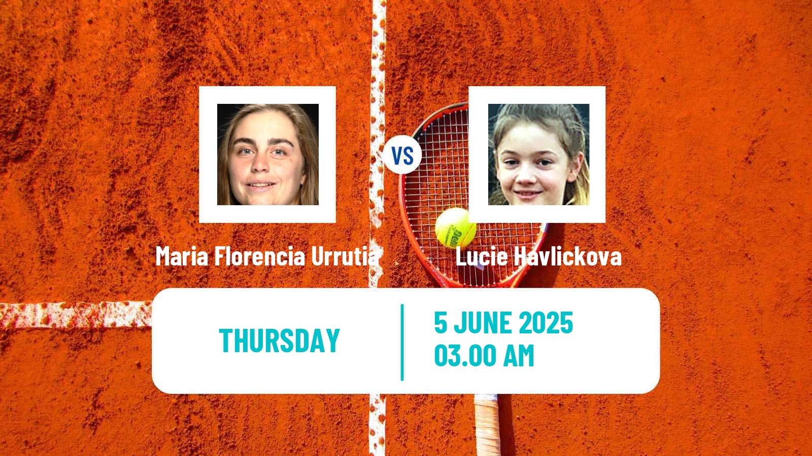 Tennis ITF W15 Kursumlijska Banja 5 Women Maria Florencia Urrutia - Lucie Havlickova