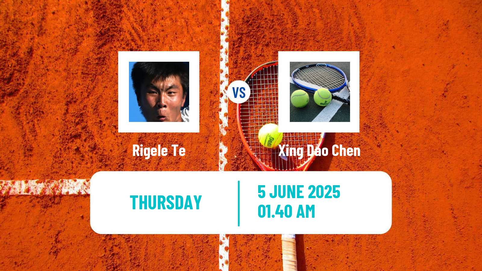 Tennis ITF M15 Luan 7 Men Rigele Te - Xing Dao Chen
