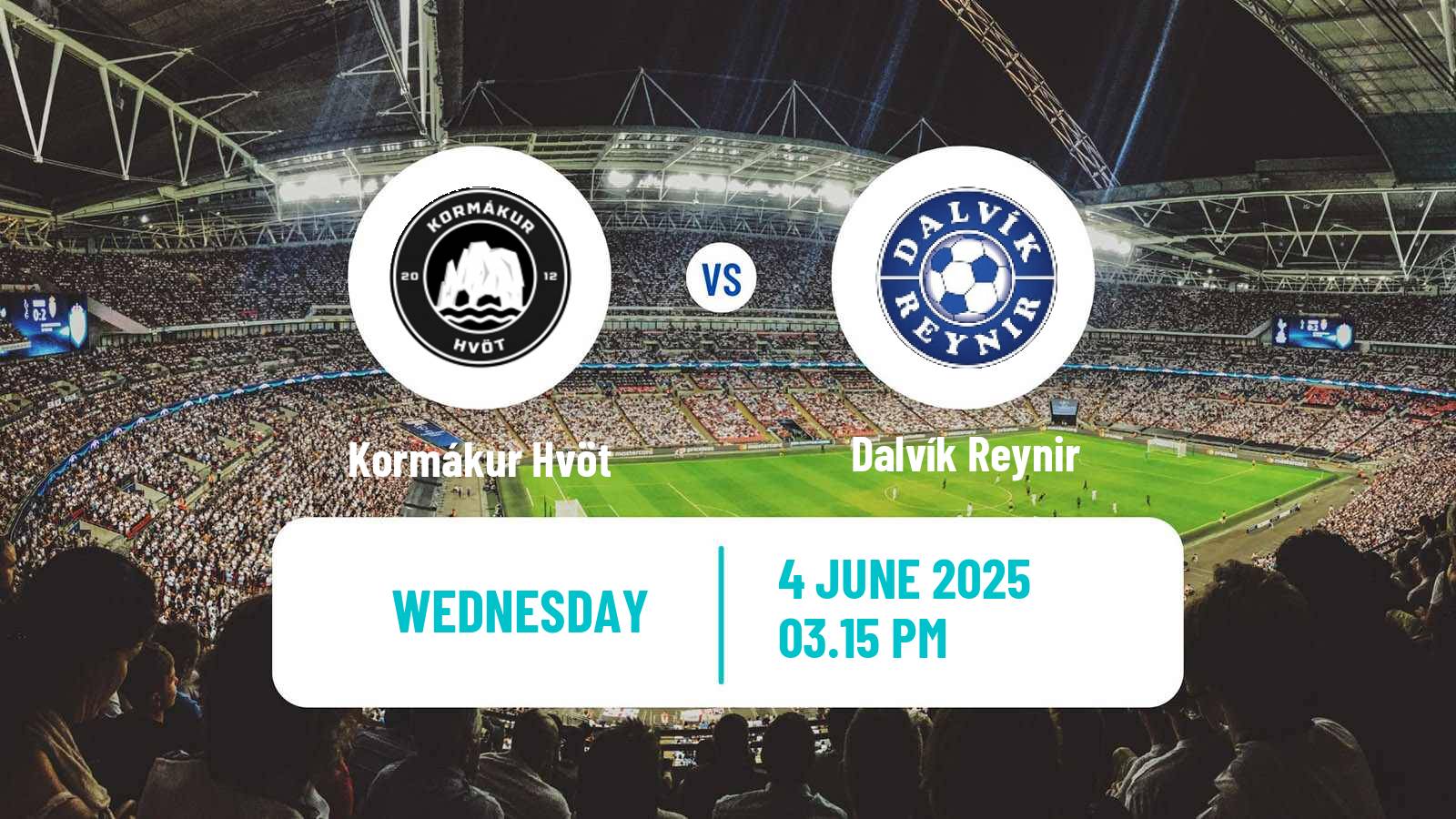 Soccer Icelandic Division 2 Kormákur Hvöt - Dalvík Reynir