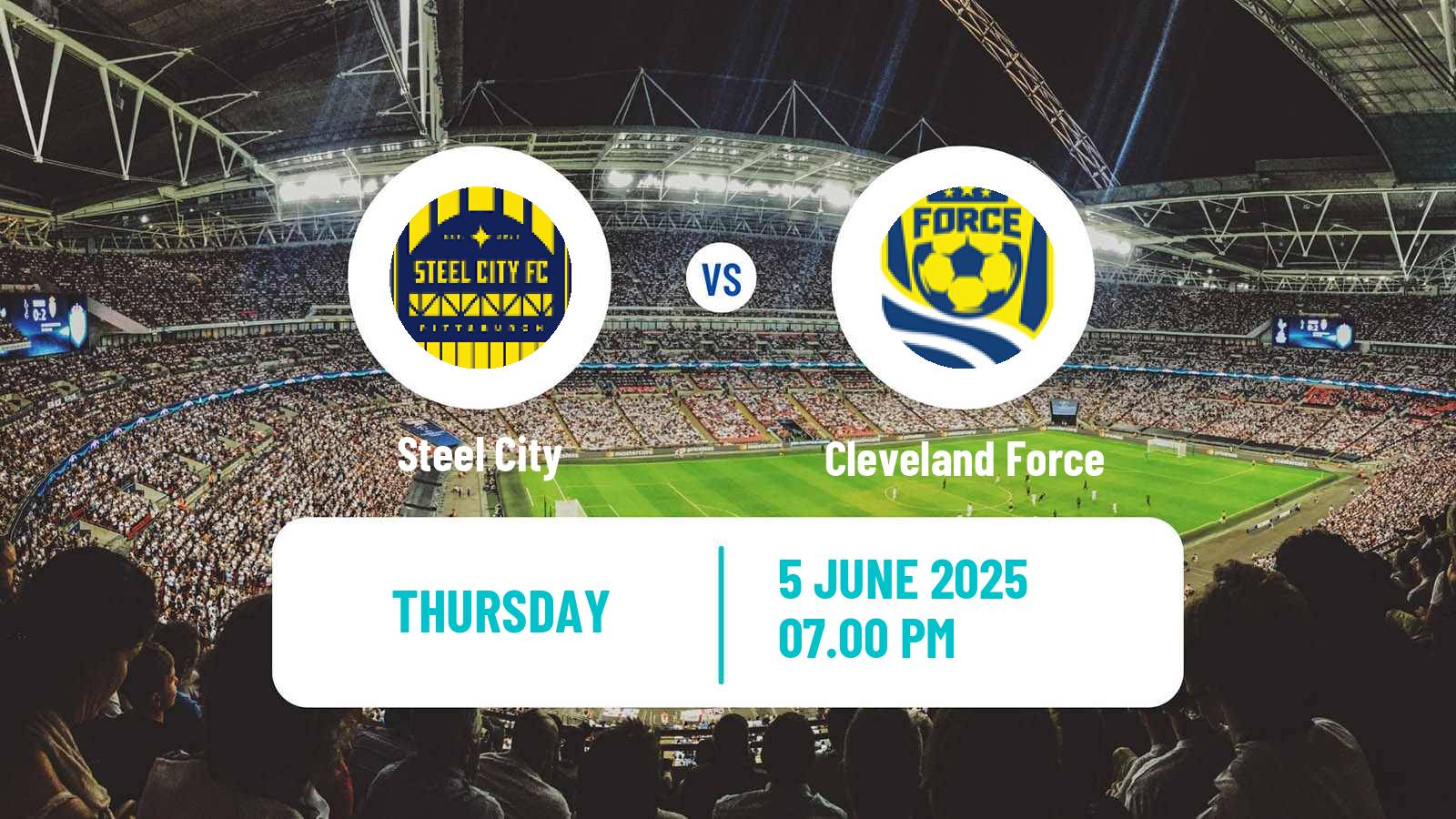Soccer USL League Two Steel City - Cleveland Force