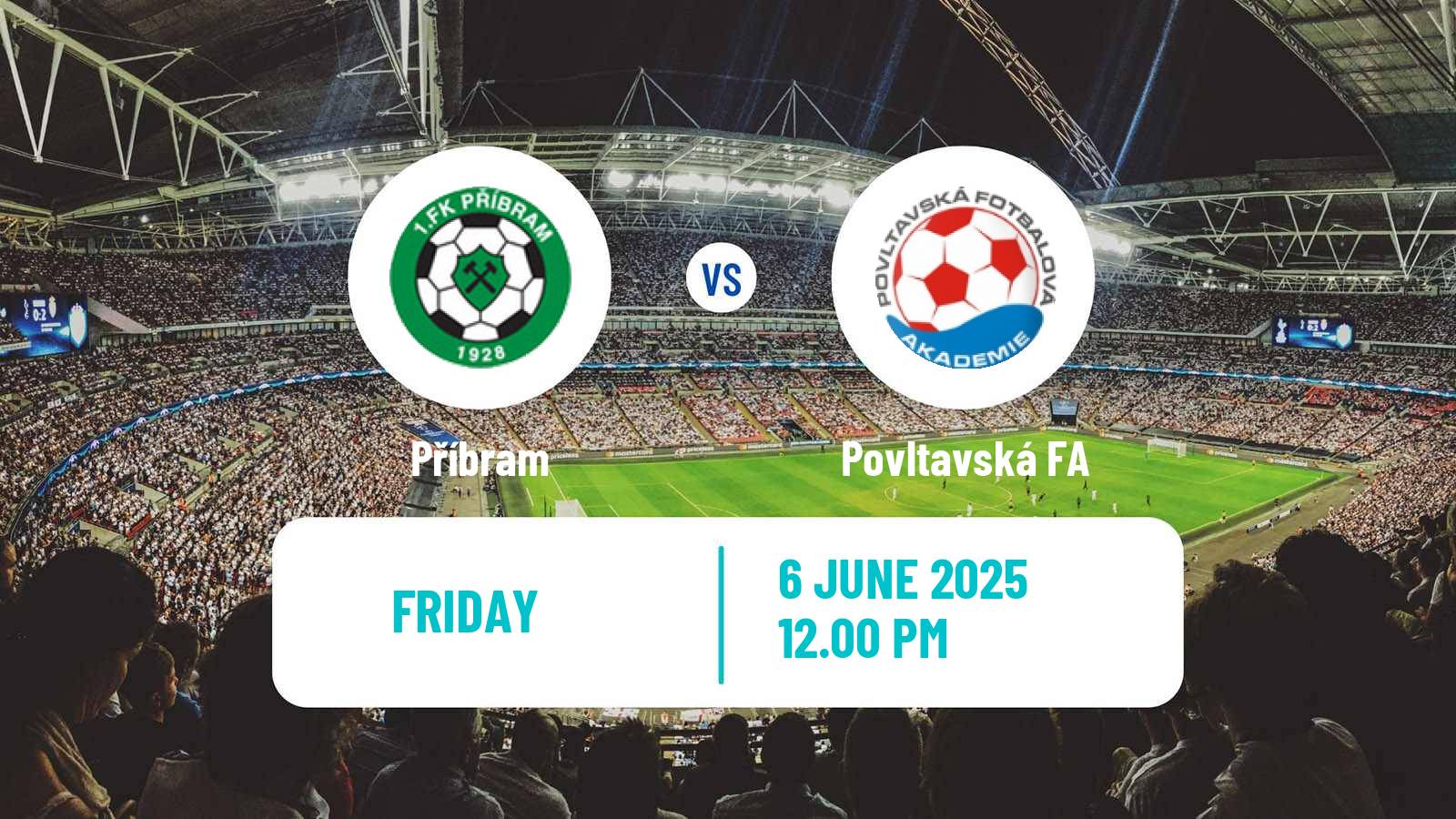 Soccer Czech CFL Group A Příbram - Povltavská FA