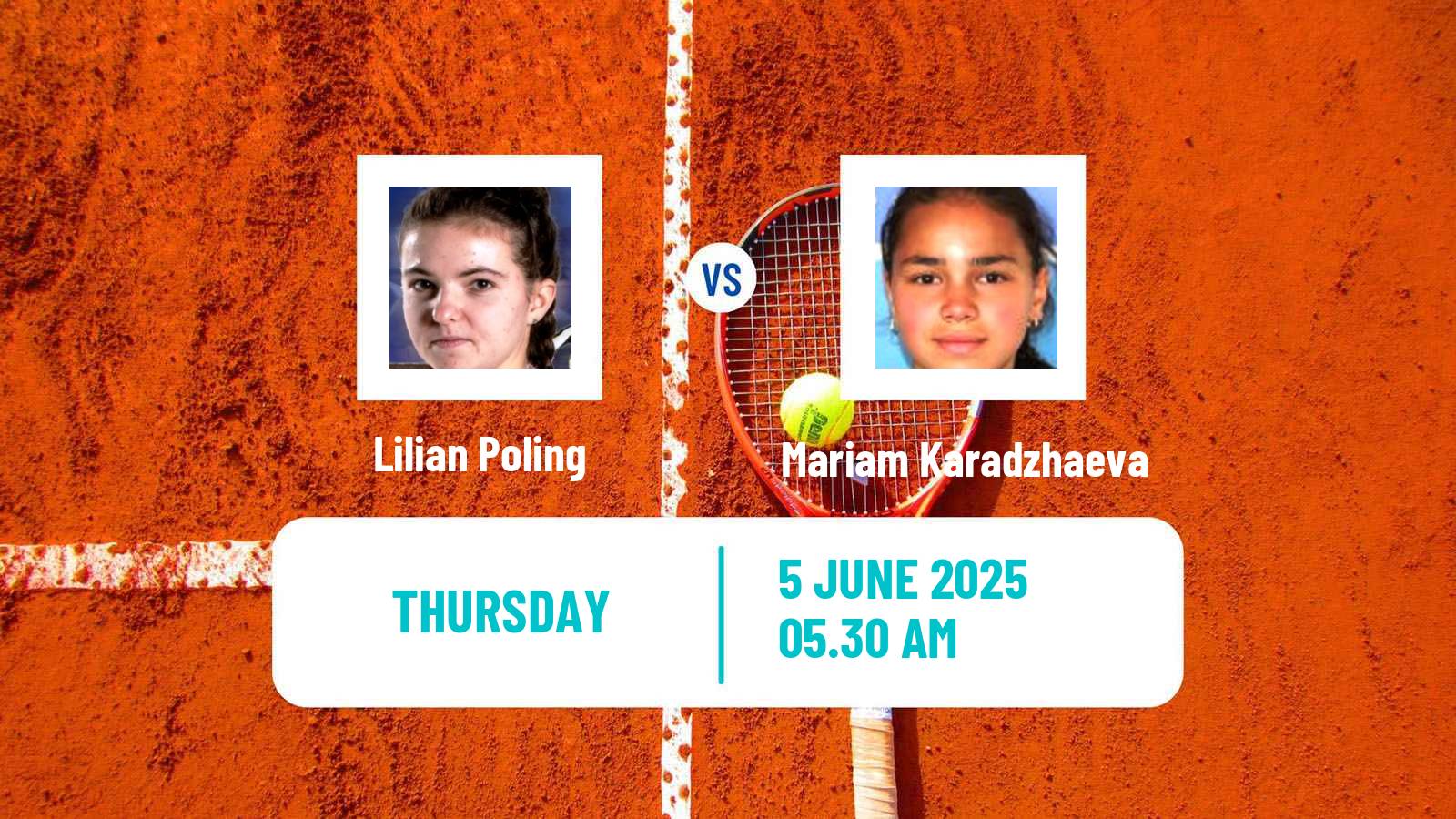 Tennis ITF W15 Banja Luka Women Lilian Poling - Mariam Karadzhaeva