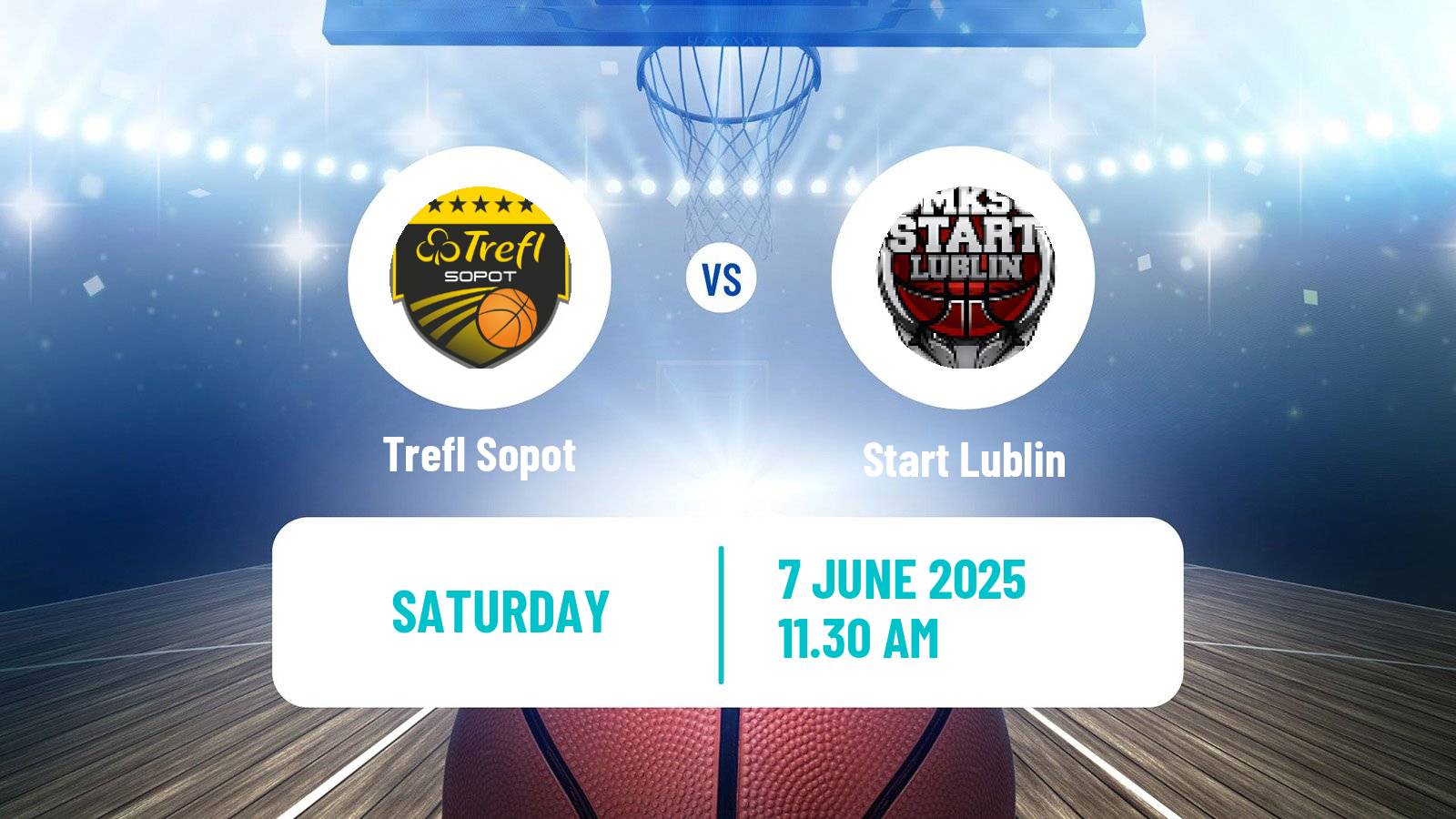 Basketball Polish Basket Liga Trefl Sopot - Start Lublin