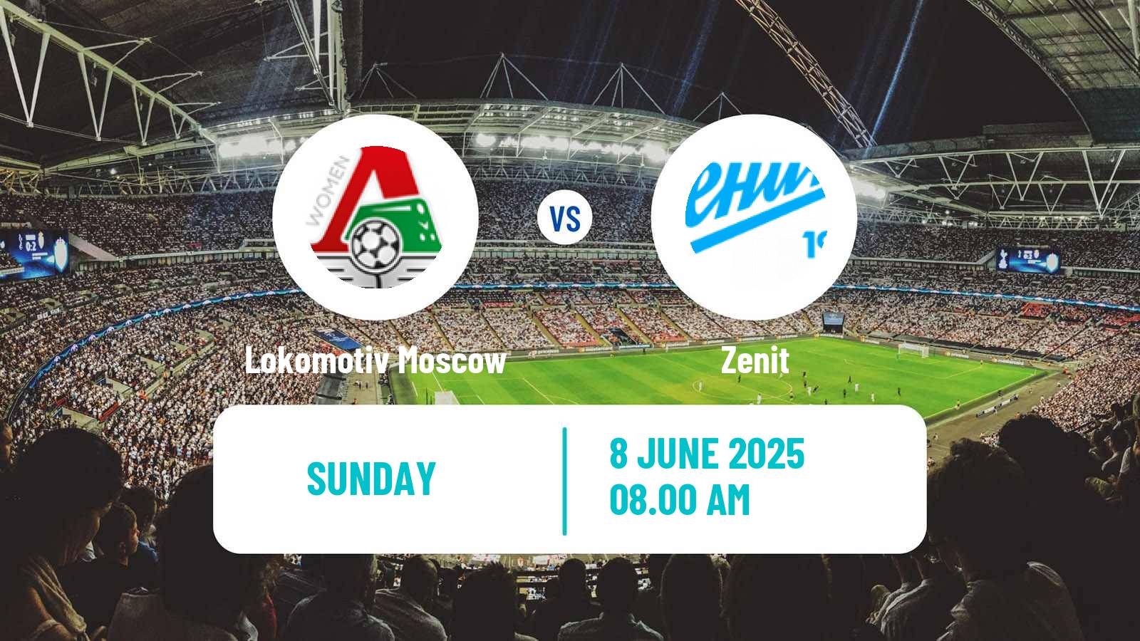 Soccer Russian Super Cup Women Lokomotiv Moscow - Zenit
