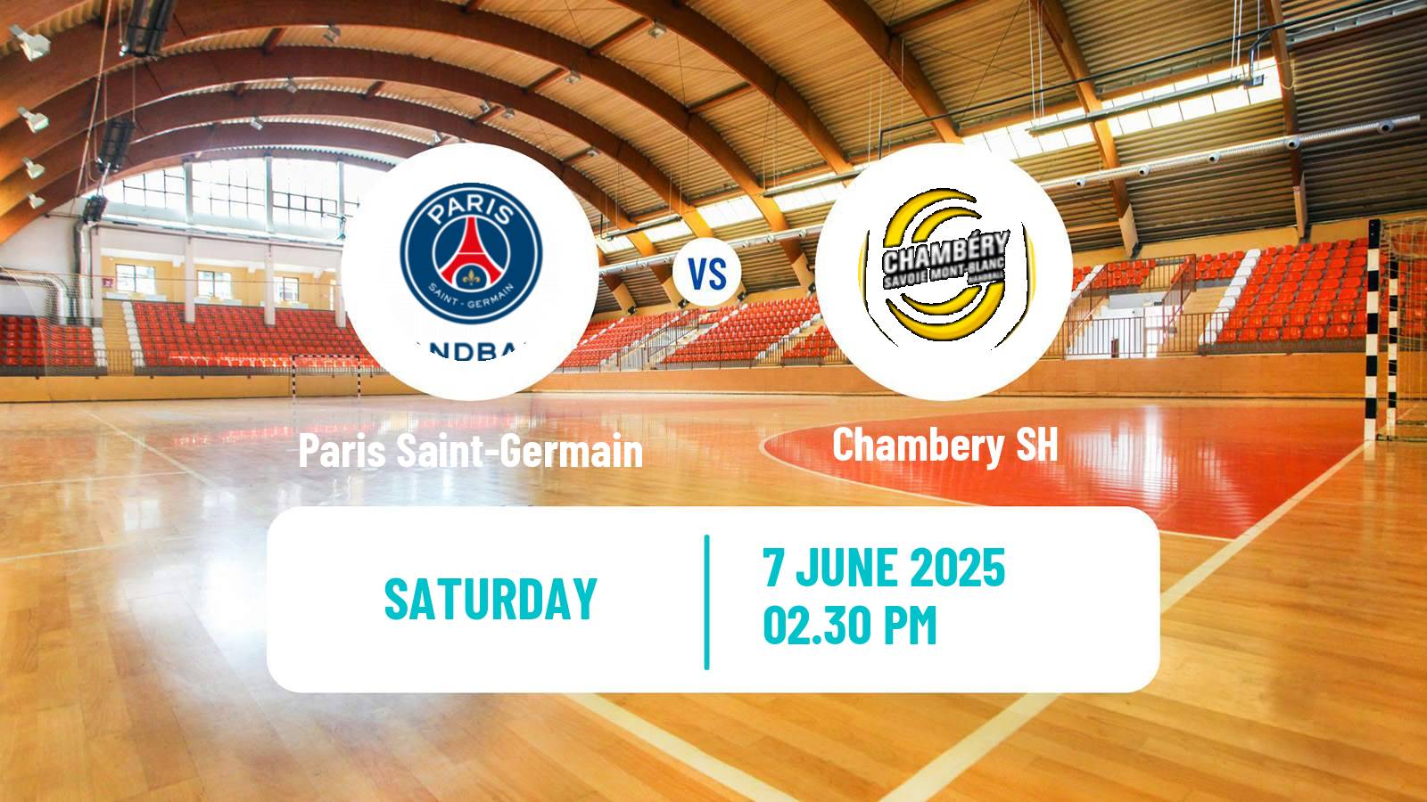 Handball French Starligue Handball Paris Saint-Germain - Chambery SH