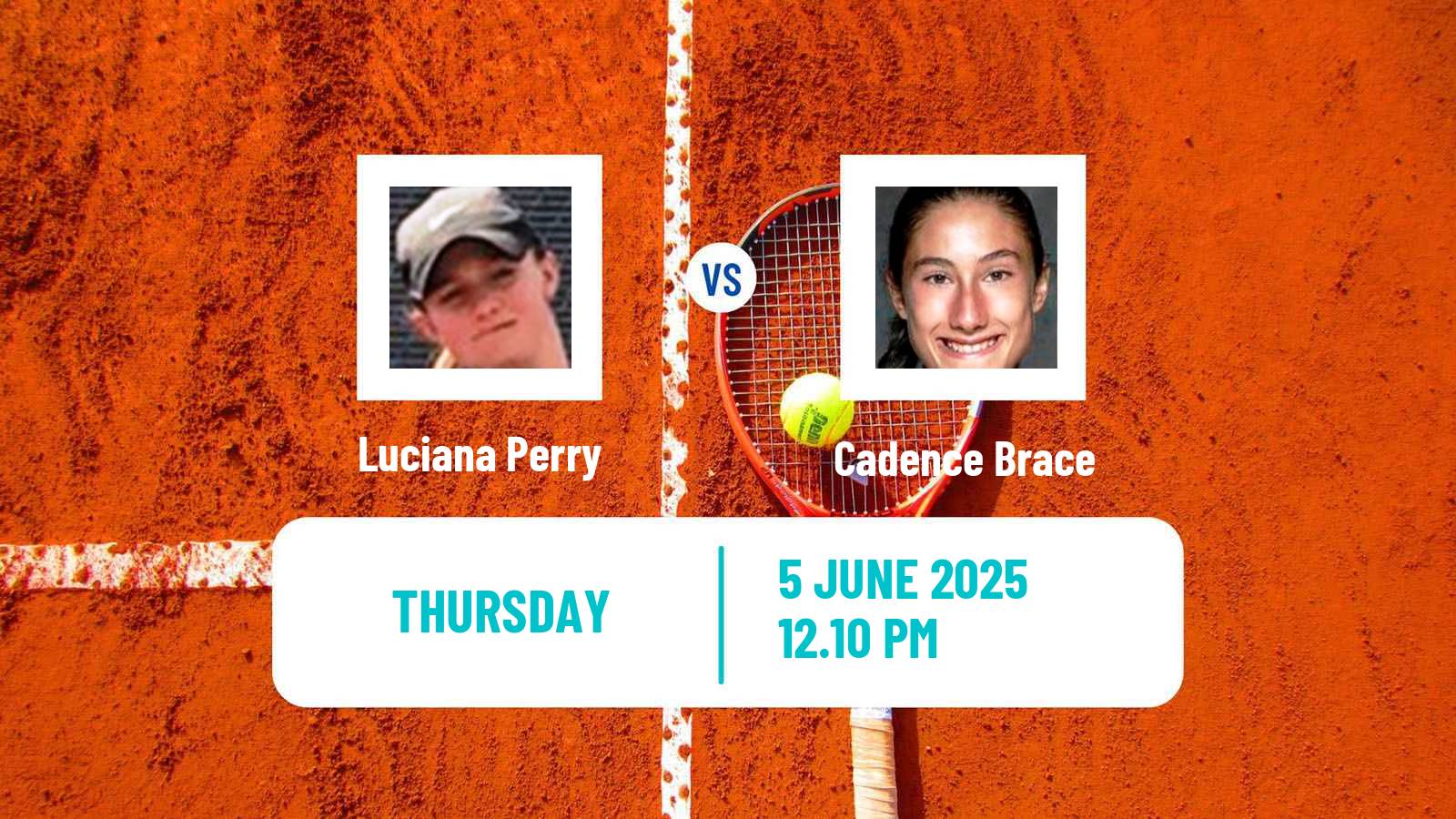 Tennis ITF W75 Sumter Sc Women Luciana Perry - Cadence Brace