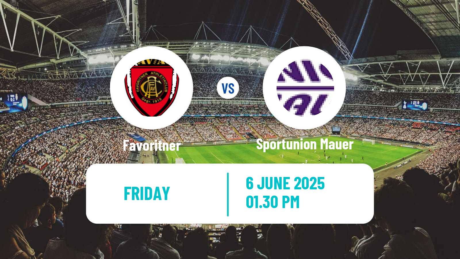 Soccer Austrian Regionalliga East Favoritner - Sportunion Mauer
