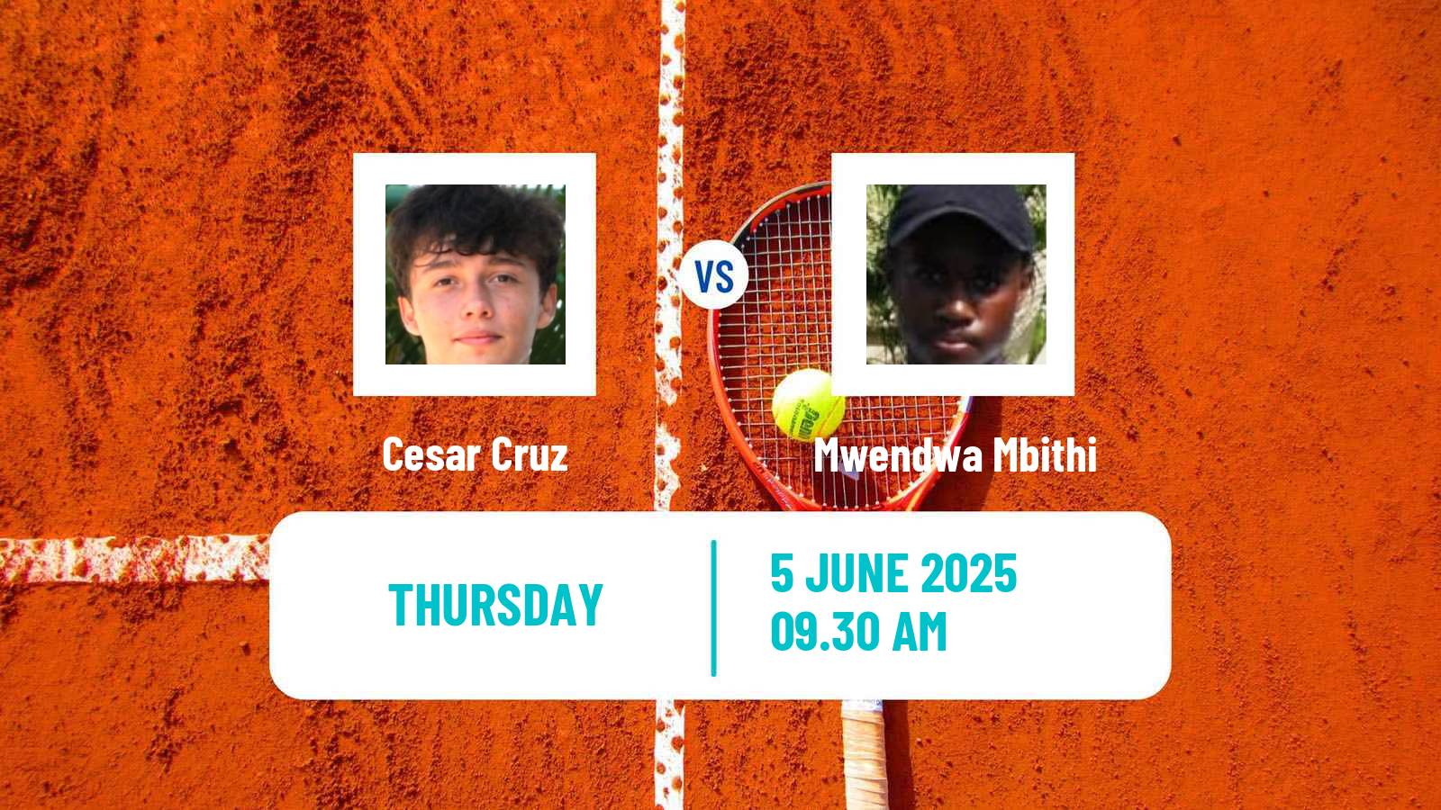 Tennis ITF M25 Santo Domingo 3 Men Cesar Cruz - Mwendwa Mbithi