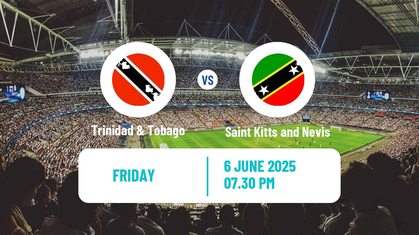 Soccer FIFA World Cup Trinidad & Tobago - Saint Kitts and Nevis