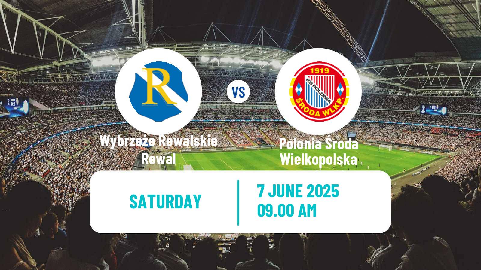 Soccer Polish Division 3 - Group II Wybrzeże Rewalskie Rewal - Polonia Środa Wielkopolska