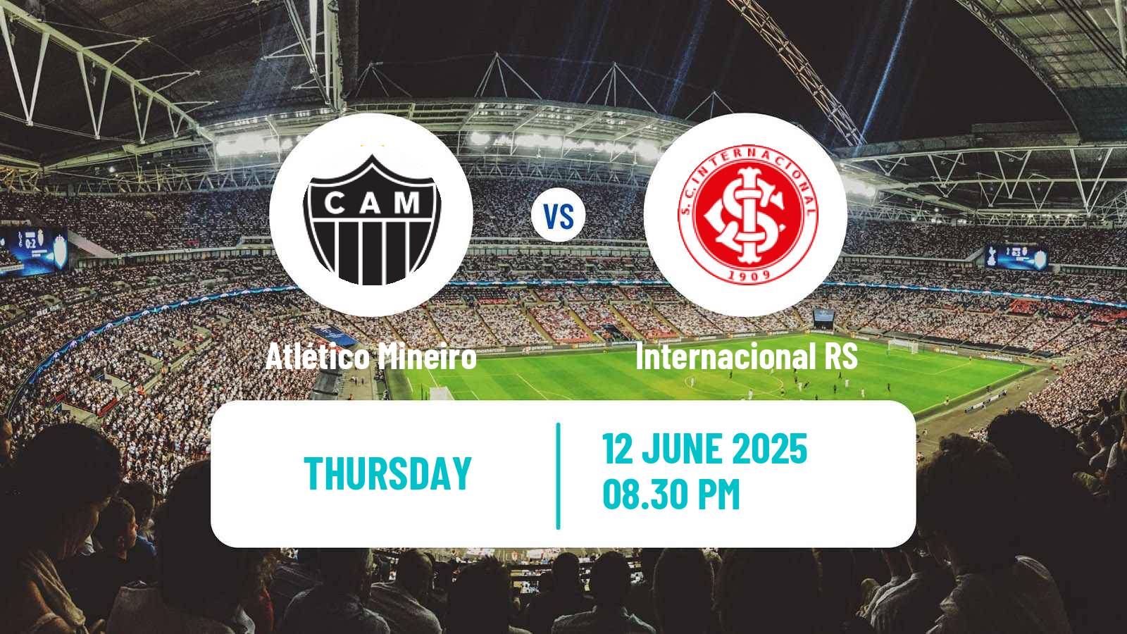 Soccer Brazilian Serie A Atlético Mineiro - Internacional RS