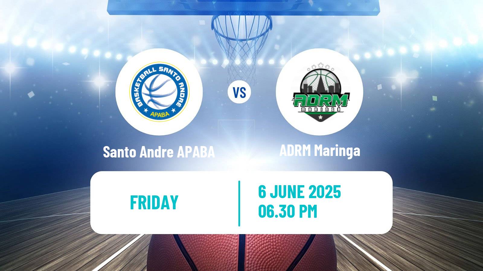 Basketball Brazilian LBF Women Santo Andre APABA - ADRM Maringa